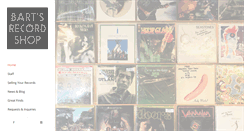 Desktop Screenshot of bartsrecordshop.com